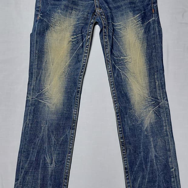 일본 Lolita 빈티지 청바지 28