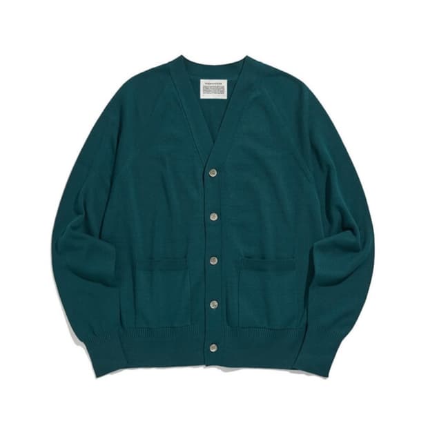 히즈핸더 가디건 (blue green) 2size