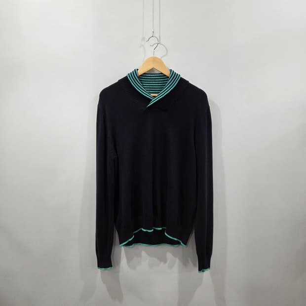 브룩스브라더스 숄카라 니트 M