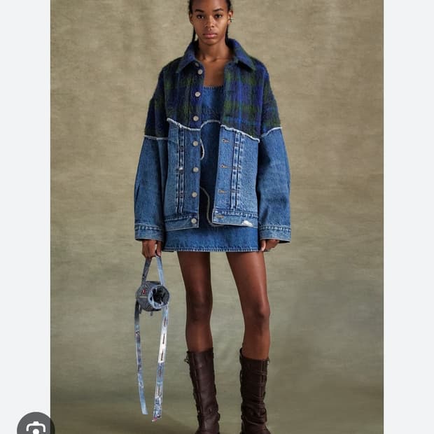 앤더슨벨 리바이스 데님 트러커 자켓 M