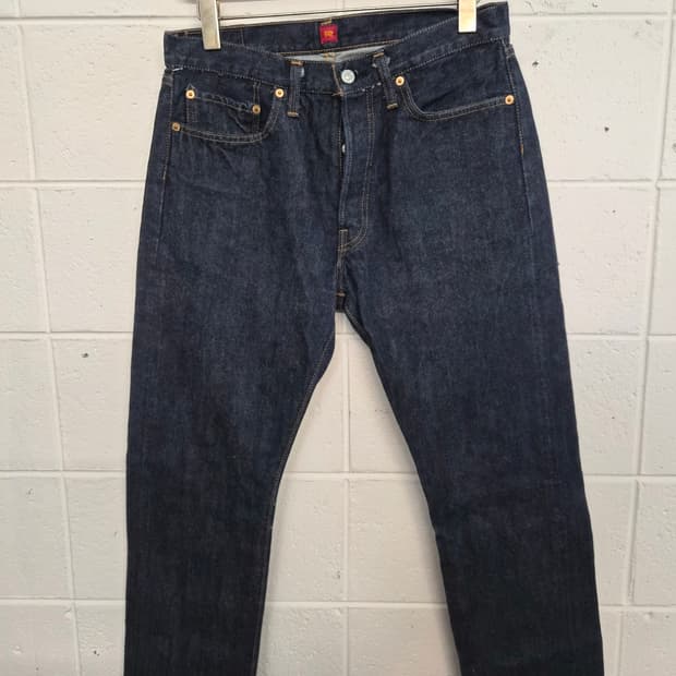 34) 레졸루트 710 샐비지 인디고 데님 팝니다