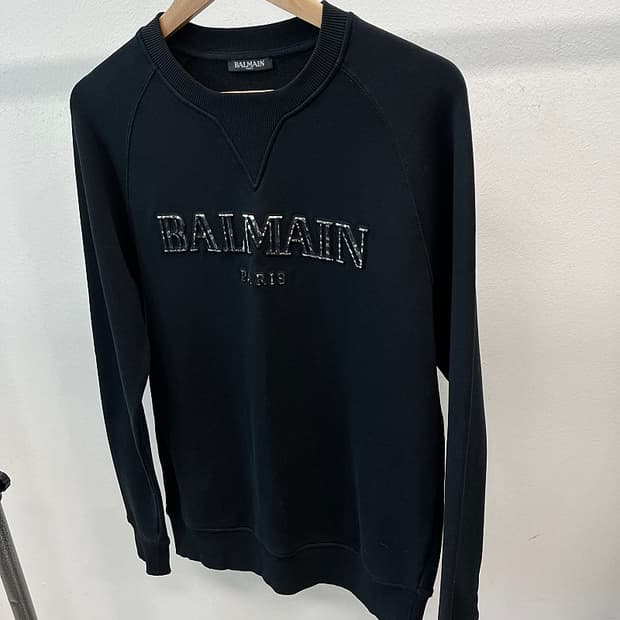 95-100) 발망 양각로고 맨투맨 