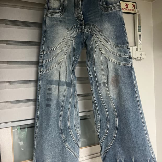 노페이스 스튜디오 헤비웨이브 데님