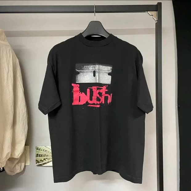 부쉬 90s 밴드티