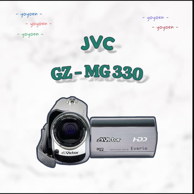 JVC GZ-MG330 빈티지캠코더 [ S급 ]