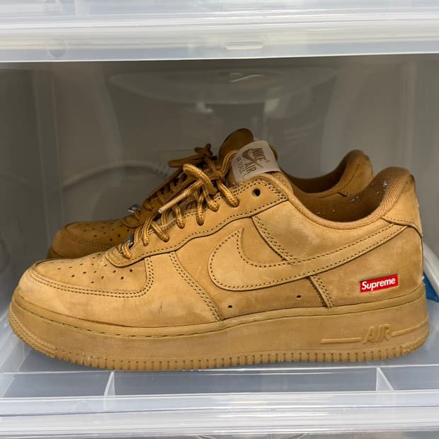 나이키 x 슈프림 에어포스 1 로우 플랙스