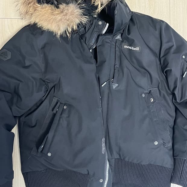 몽벨 헤비다운 퍼 후드 파카