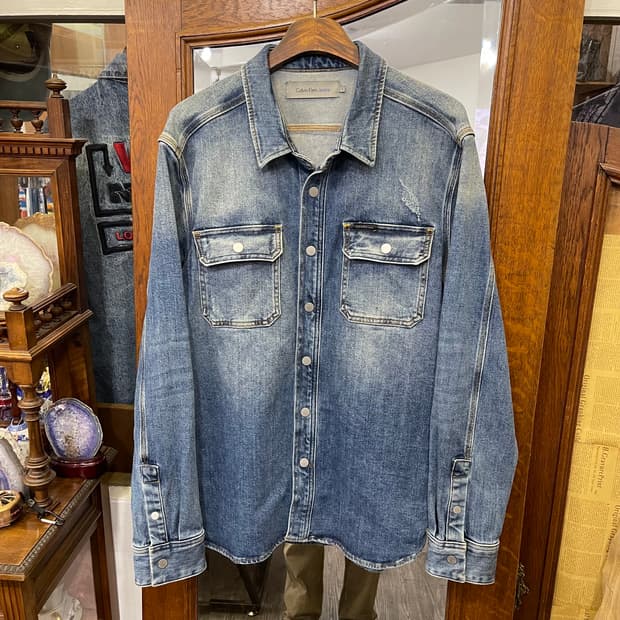 Calvin klein denim shirt