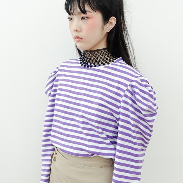 샵페어리 와이드 레이스 초커