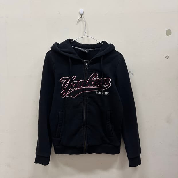 엠엘비 뉴옥 양키스 블랙 후드집업