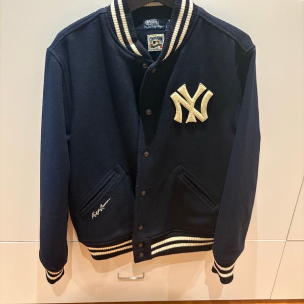 폴로 랄프로렌 MLB 울 바시티 L사이즈 새상품