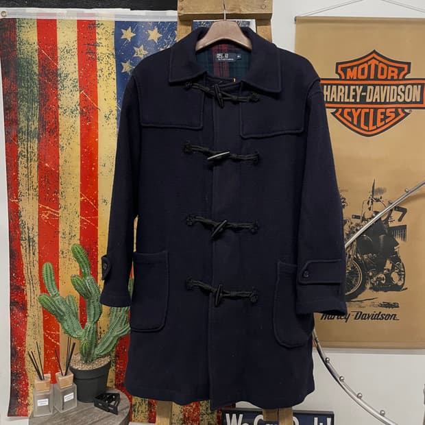 90s 폴로 랄프로렌 더플 코트 빈티지 떡볶이 코트 컨트리