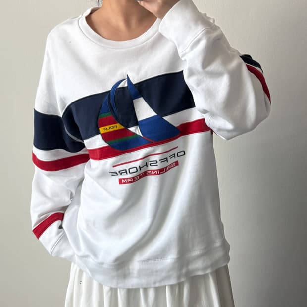 [XL] 폴로 오프쇼어 맨투맨