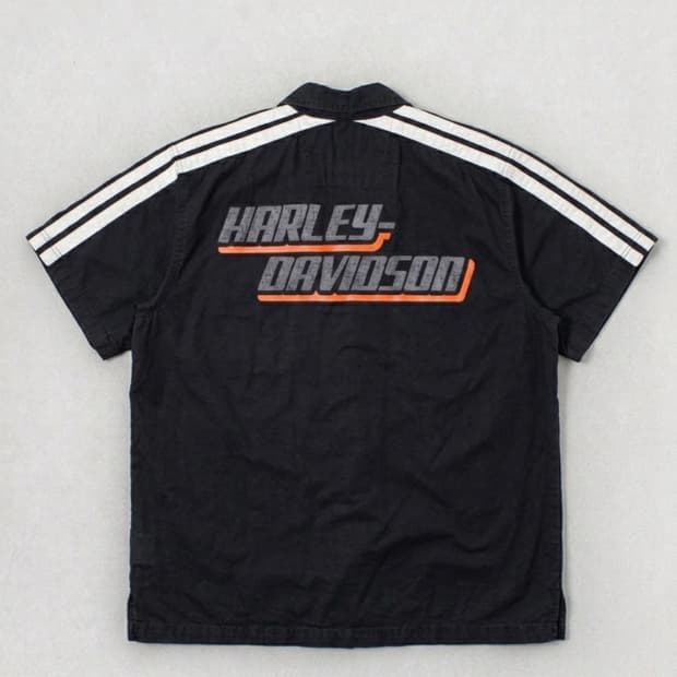 Harley-Davidson 레이싱 워크 셔츠