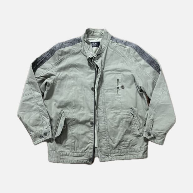 워크웨어 야상 블루종 자켓