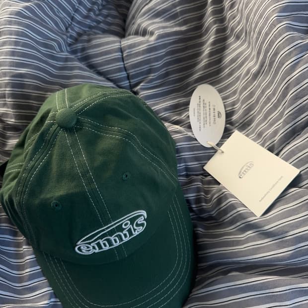 이미스 모자 볼캡 그린