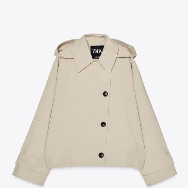 자라 케이프 코트