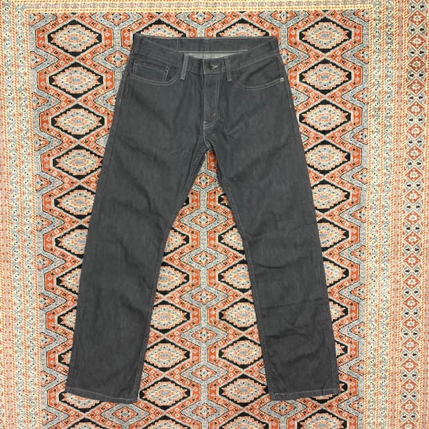 리바이스514 그레이 데님팬츠 남성W32L32