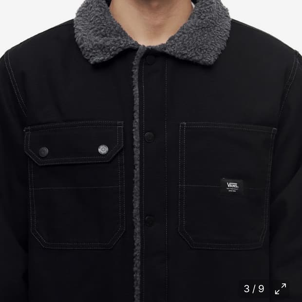 Vans Drill Chore Coat | 반스 드릴 초어 코트 블랙