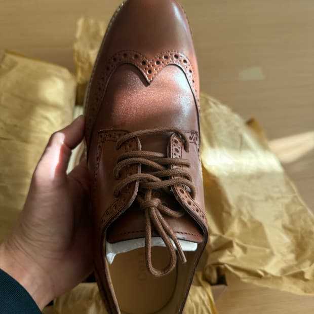 콜한 윙팁 브라운 260-265