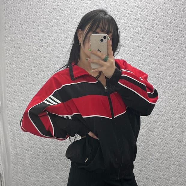 아디다스 올드스쿨 레트로 90's 코리아 바람막이 자켓 95 C08958