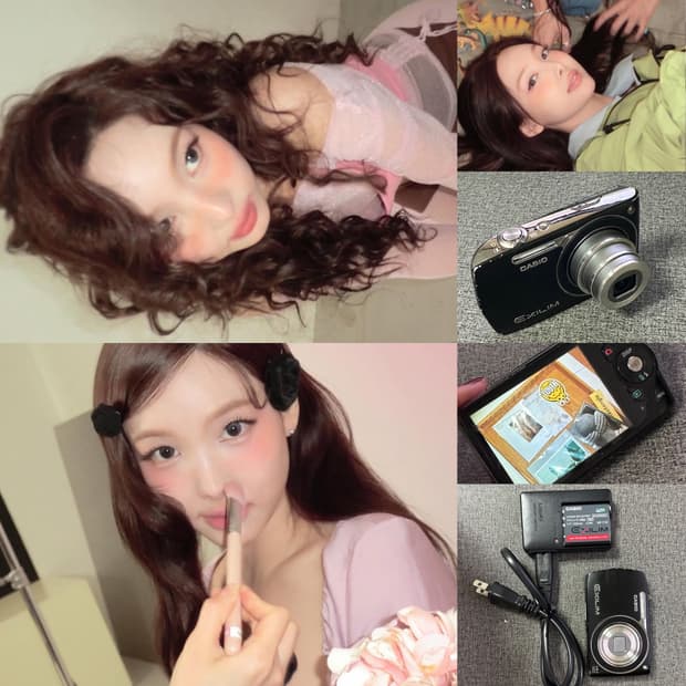 나연/로제/모카/미연 디카 📸카시오 엑슬림 EX-Z2300