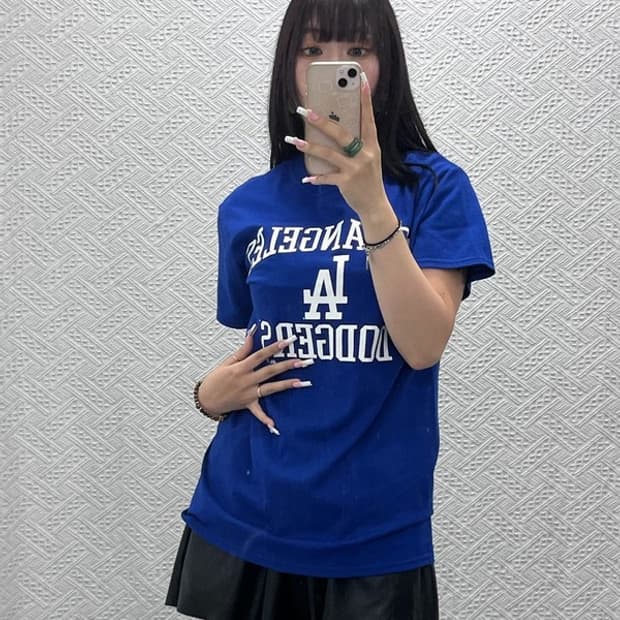 마제스틱 빈티지 스트릿 캐주얼 로스엔젤레스 반팔티 S C13882