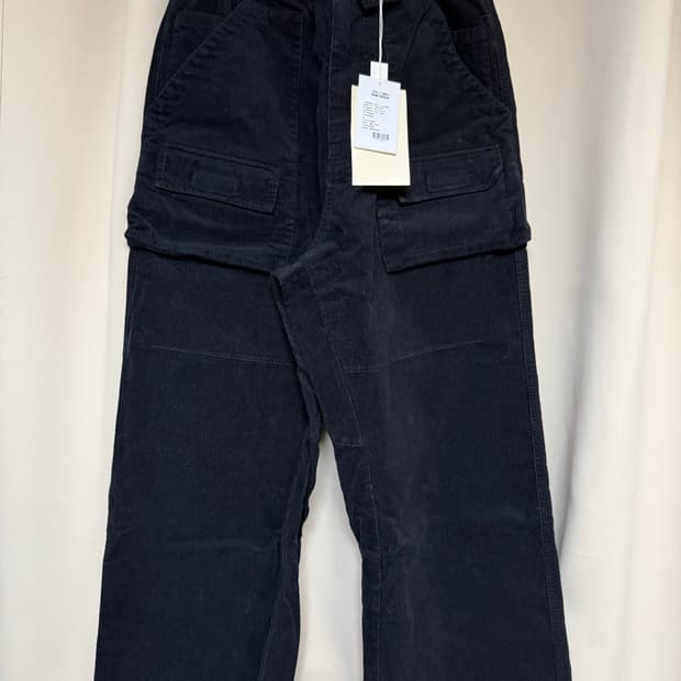 폴리테루 헤비 프론트 카고 파자마 잉크 블랙 2 팝니다