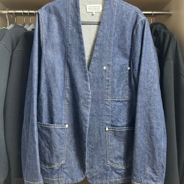 마르지엘라 데님 자켓