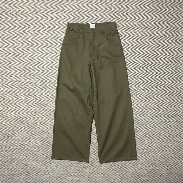 COEN usa cotton chino wide pants