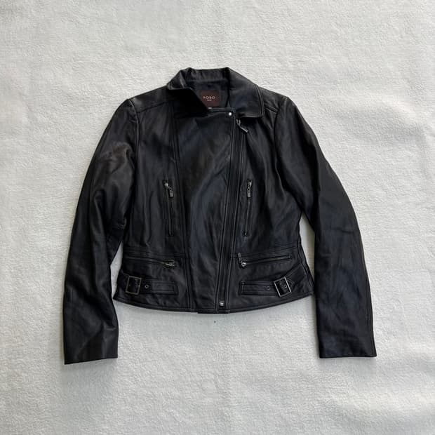 66 로보 여성 이태리 양가죽 자켓0313T