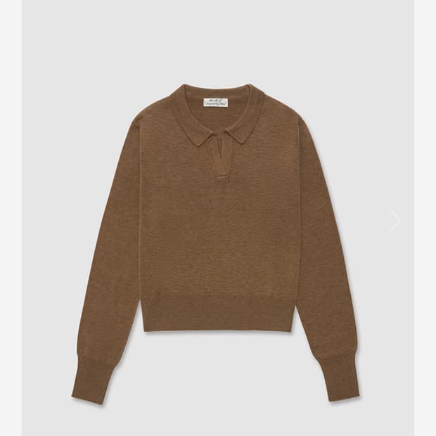 얼바닉30 praline knit 