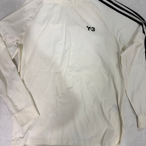 아디다스 y3 롱슬리브 새상품급 M
