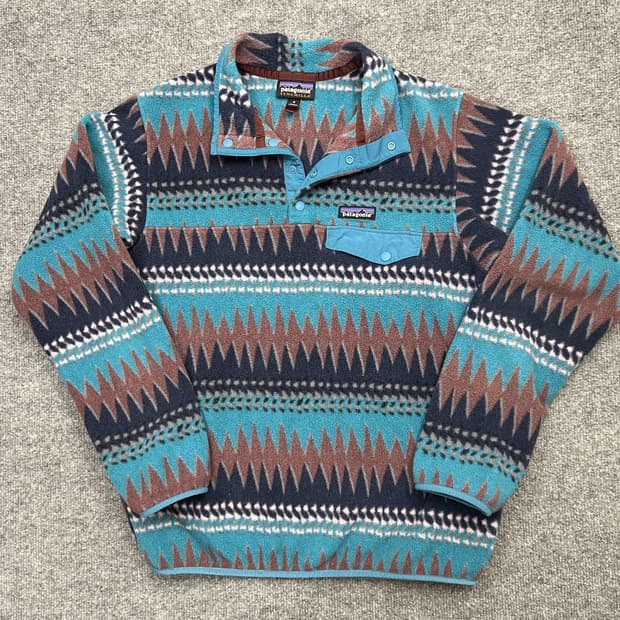 17FW 파타고니아 신칠라 스냅T 아즈텍 패턴