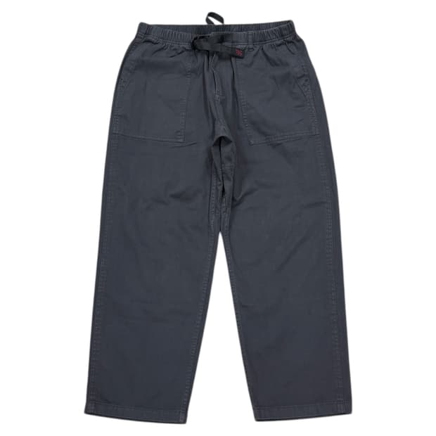 그라미치 벨트 루즈 테이퍼드 팬츠 바지 L