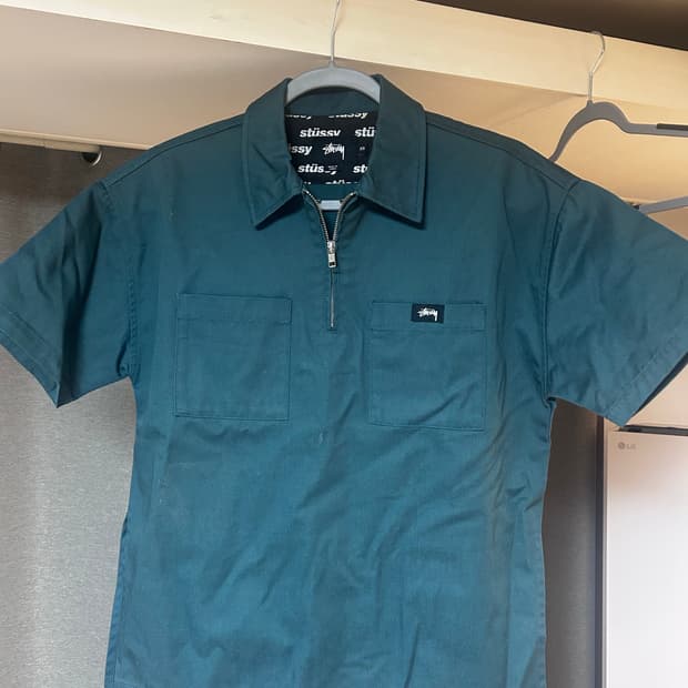 스투시 반팔 셔츠 