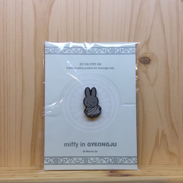 경주 한정판 석굴암 미피 뱃지
