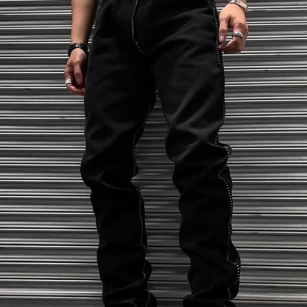 stitching denim