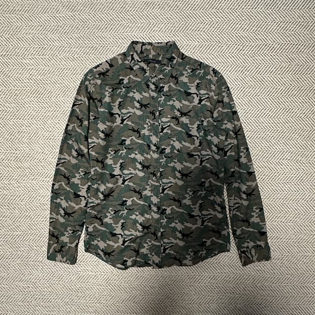 RAGEBLUE japan military camo shirt