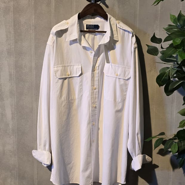 Polo by Ralph Lauren 화이트 셔츠