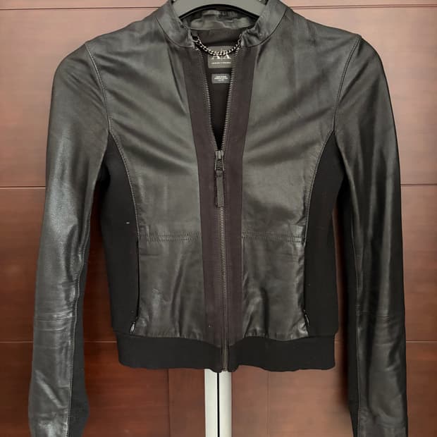 아르마니 익스체인지 고트레더 자켓