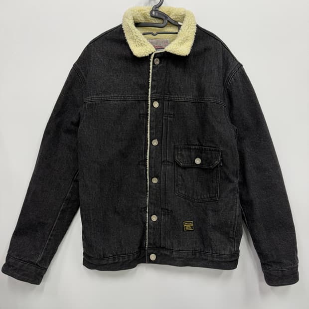 데님양털자켓
