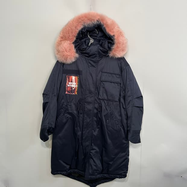 쥬시쥬디 폭스퍼 덕다운 패딩