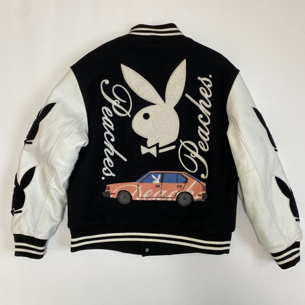 Peaches. x Playboy Varsity Jacket