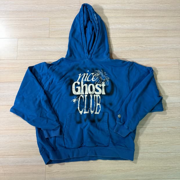 FIRECRACKER LOGO HOODIE_BLUE(NG2DSUM407A