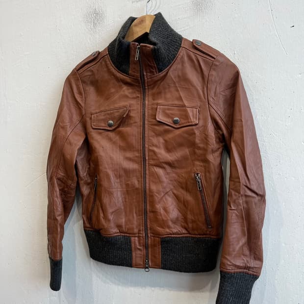 LUCA 양가죽 봄버자켓 우먼즈