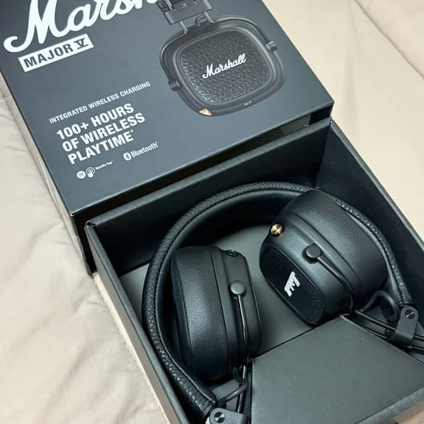 마샬 헤드셋 MAJOR 5 블랙