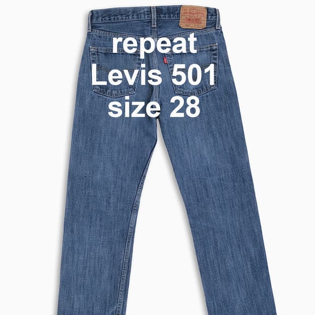 빈티지 리바이스 501 28 사이즈 LV5013168
