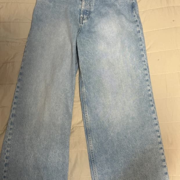 자라 배기 데님