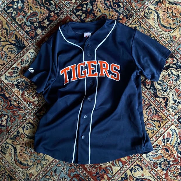 🌊Majestic Detroit Tigers Baseball Jerse